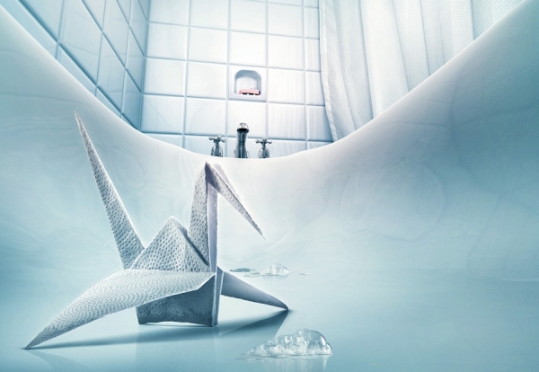 Photograph Mario Coelho Paper Swan on One Eyeland